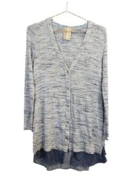 Anthropologie Dolan Left Coast Nomi Cardigan Blue